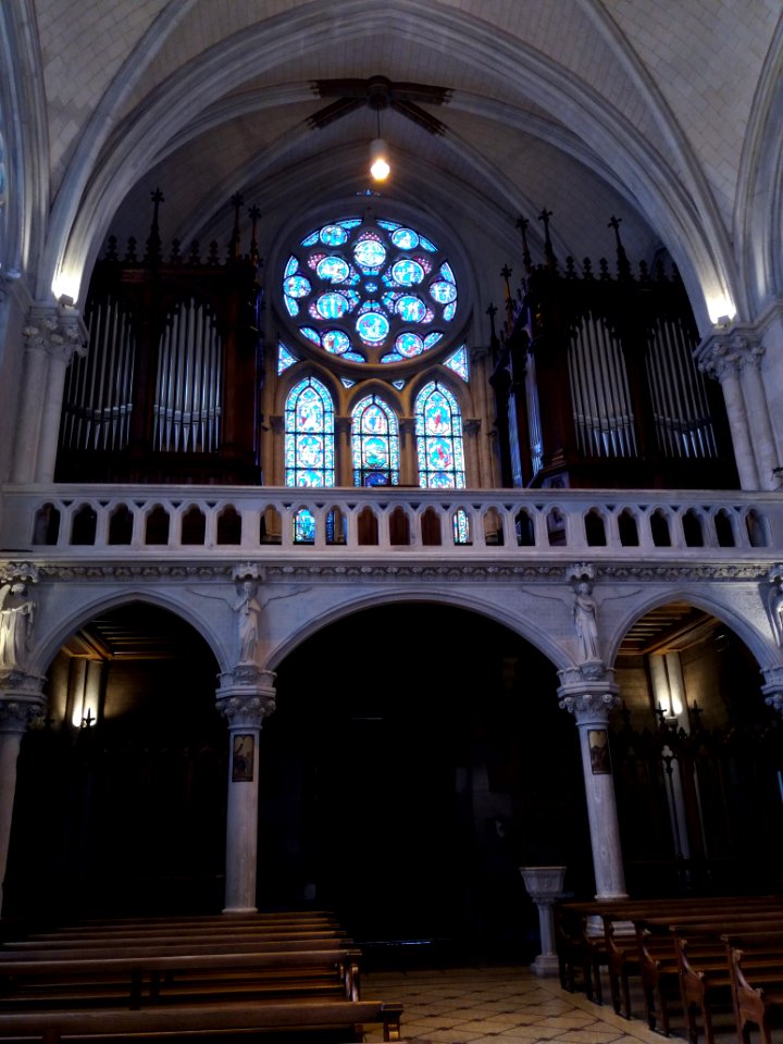 Chapelle des Chartreux - Balcon et orgues