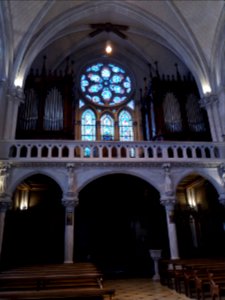Chapelle des Chartreux - Balcon et orgues