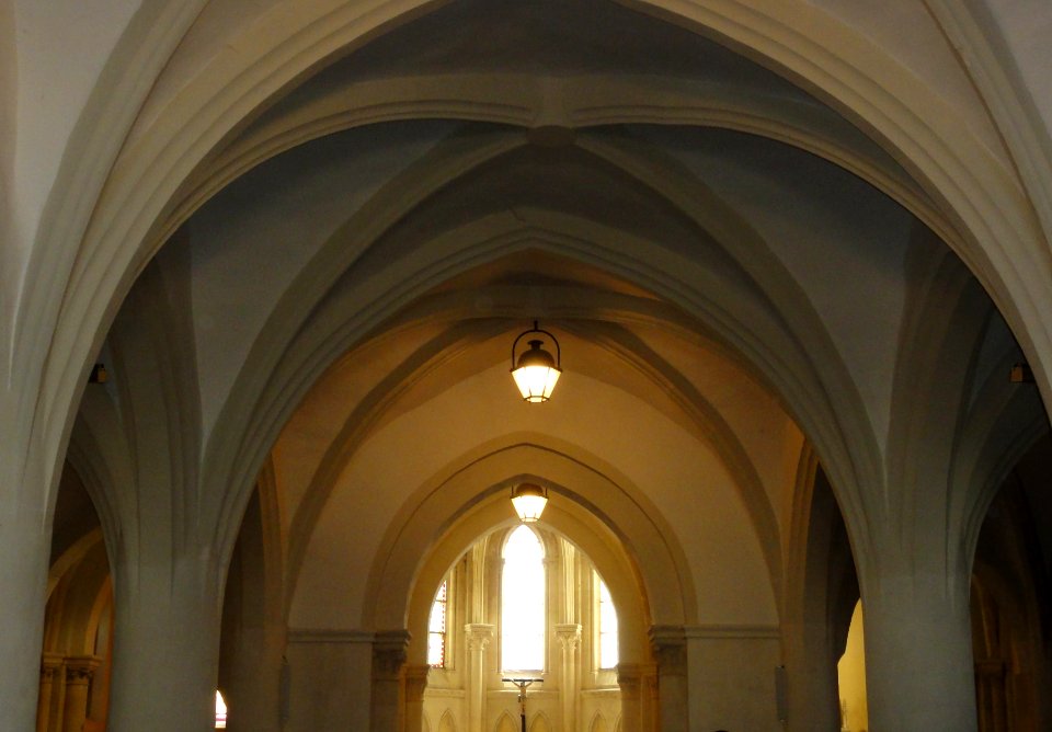 Chamouilley (Haute-Marne) église, nef vouté