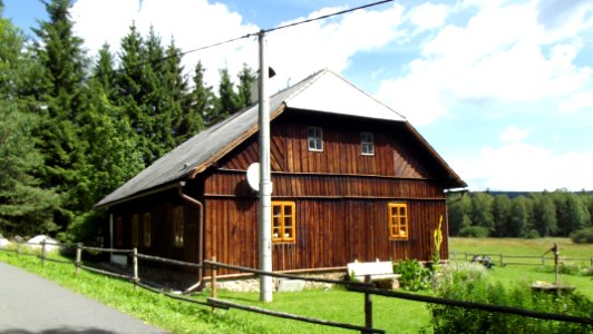 Chalupská slať - obydlený dům