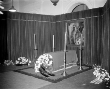 Chapelle Ardente Jan Sluyters in Stedelijk Museum, Bestanddeelnr 908-5774
