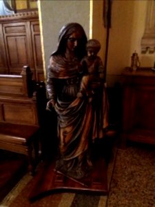 Chapelle des Sœurs de Saint Joseph de Lyon - Vierge à l'enfant