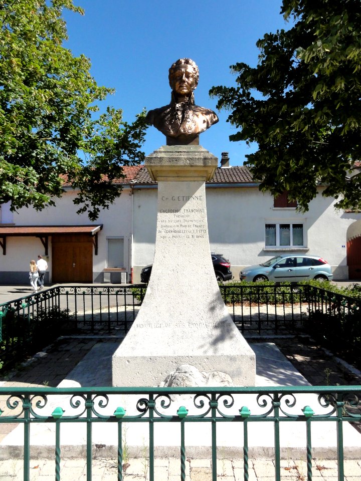 Chamouilley (Haute-Marne) buste Ch.G.Etienne