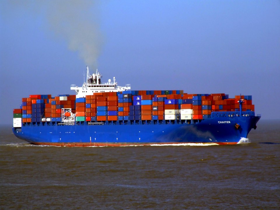 Chaiten p3 approaching Port of Rotterdam, Holland 08-Mar-2007