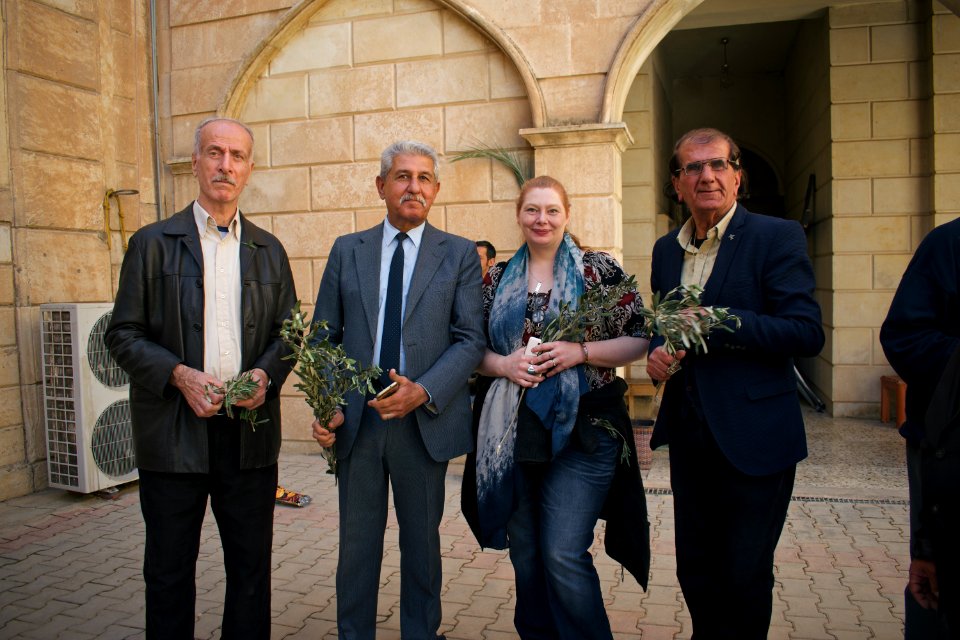 Chaldean Catholics in alQosh enjoying the festival and parade in 2018 for Palm Sunday 13