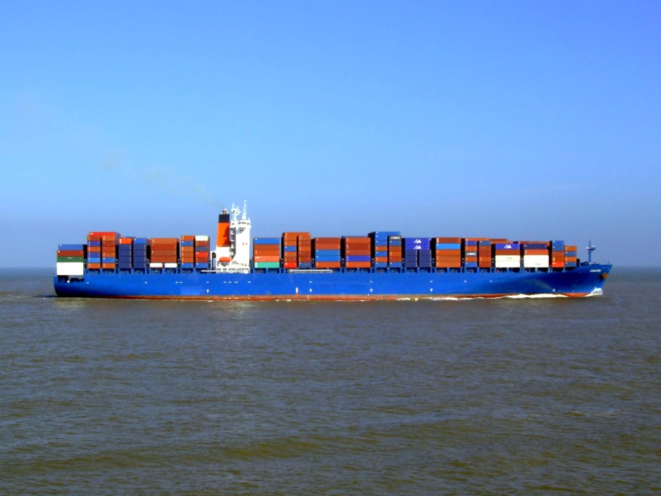 Chaiten p9 approaching Port of Rotterdam, Holland 08-Mar-2007