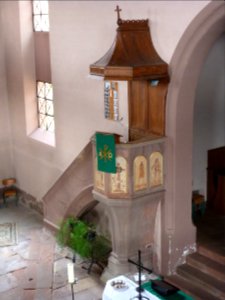 Chaire de l'église Saint-Michel d'Ernolsheim-lès-Saverne 2