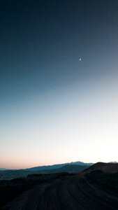 Mountains blue summer