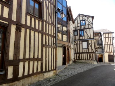 Châlons-en-Champagne (Marne) timber framed buildings