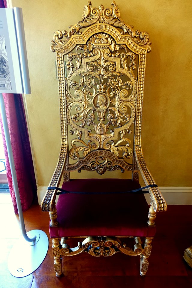 Chair 2 of 2, Ballroom - Cà d'Zan - John and Mable Ringling Museum of Art - Sarasota, FL - DSC00247