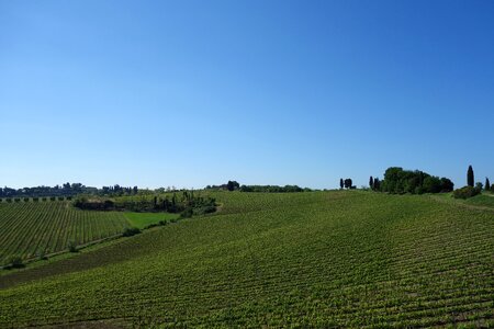 Italy landscape hill photo