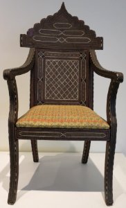 Chair from Iran, Doris Duke Foundation for Islamic Art 65.107 photo