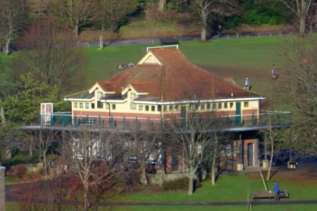 Chalet Café, Preston Park, Brighton (December 2013)