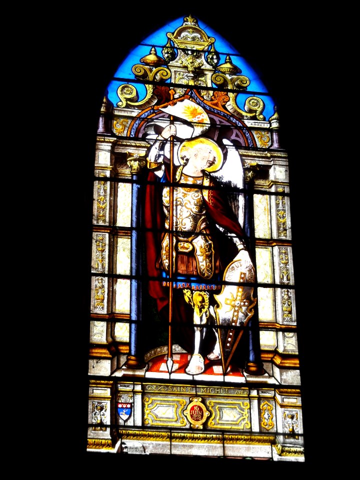 Chailles (Loir-et-Cher) église, vitrail 3