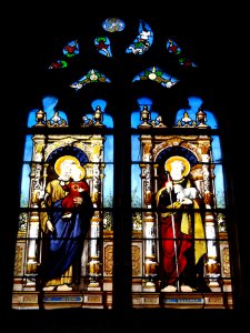 Chailles (Loir-et-Cher) église, vitrail 5