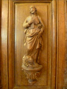 Chaire de l'église Notre-Dame de Champ-le-Duc 02