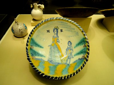Charger, London, c. 1688 - Nelson-Atkins Museum of Art - DSC08807