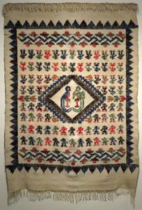 Chamarro (blanket) from Guatemala, K'iche' Mayan, Honolulu Museum of Art 4835.1