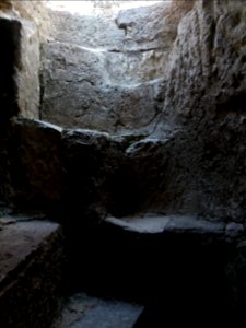 Chapias - Tour de la Vierge - Escalier à l'arrivée à la plateforme