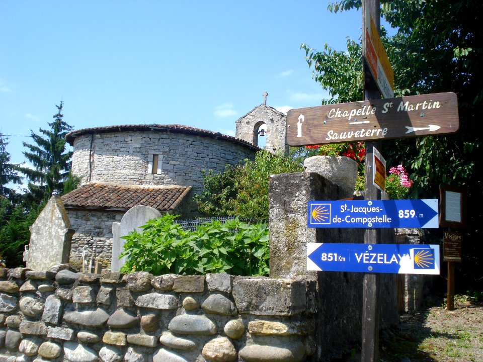 Chapelle Saint-Martin à Sunarthe (Sauveterre-de-Béarn)