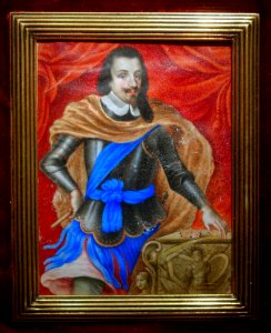 Charles I of England, attributed to Anton Van Dyck, after 1632, miniature on vellum - Cinquantenaire Museum - Brussels, Belgium - DSC08908 photo