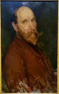 Charles Lang Freer by James McNeill Whistler, 1902-1903, oil on wood panel - Freer Gallery of Art - DSC04810