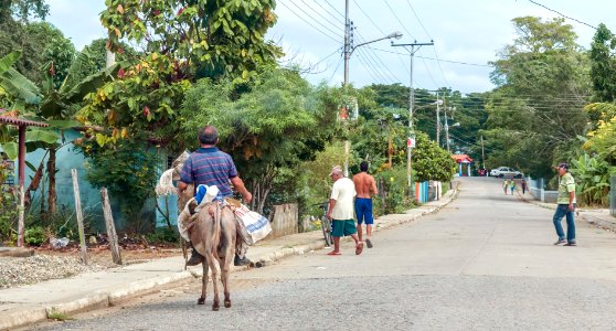 Chaguaramal town in Miranda State, Venezuela