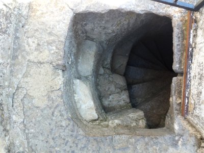 Chapias - Tour de la Vierge - Escalier