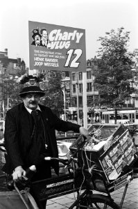 Charly Vlug (Charly de Sandwichman) verkiesbaar voor Amsterdamse gemeenteraad , Bestanddeelnr 932-1738