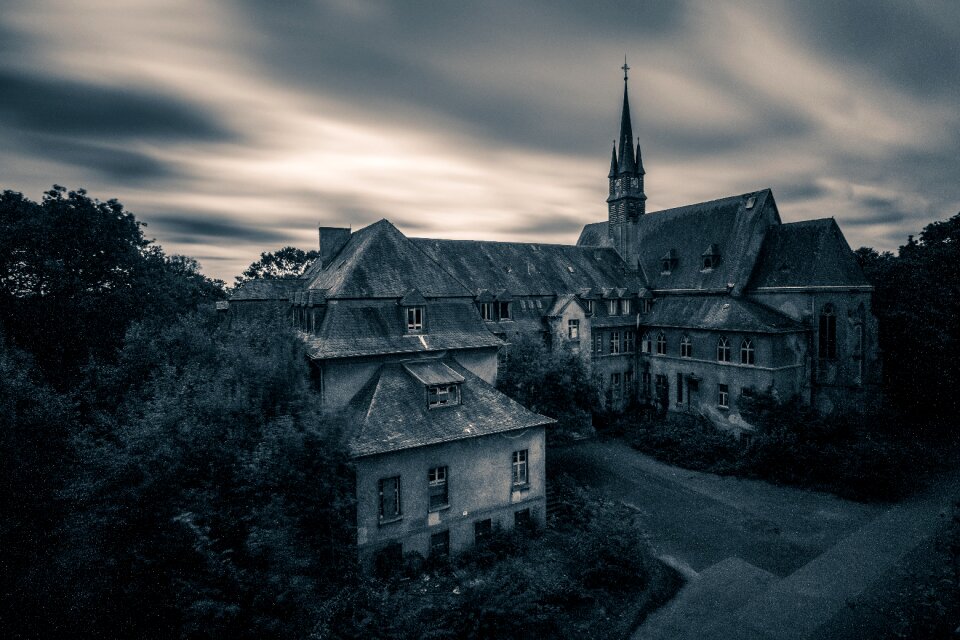 Old historically abandoned