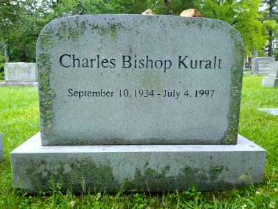 Charles Bishop Kuralt tombstone 2