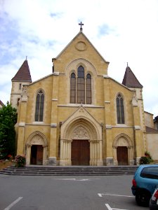 Charlieu (Loire, Fr) église paroissiale St.Philibert