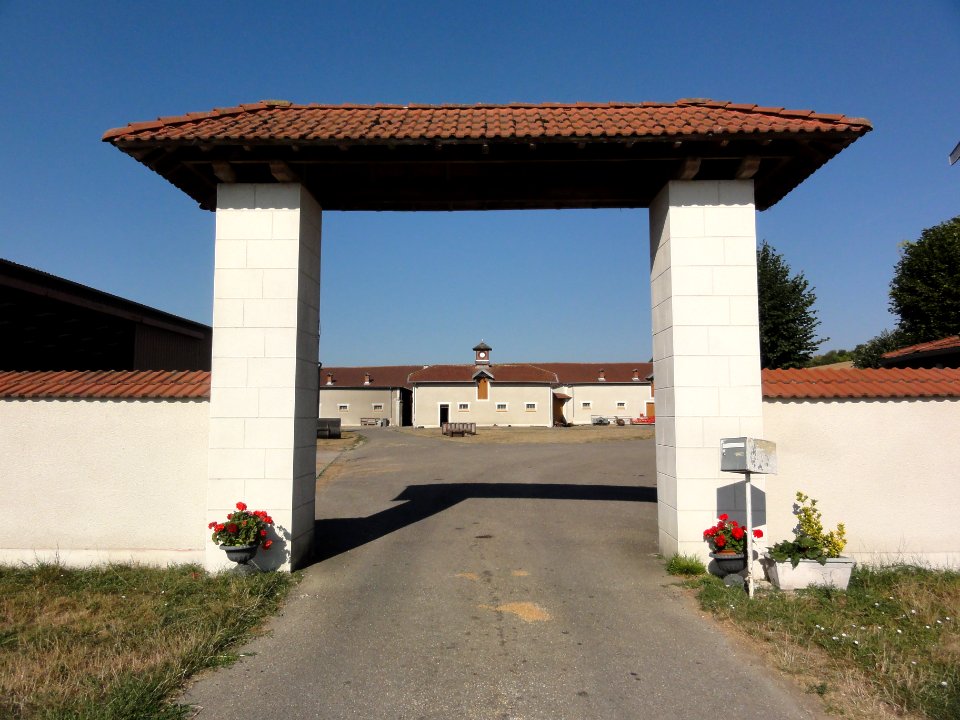 Charny-sur-Meuse (Meuse) ferme de Villers-les-Moines