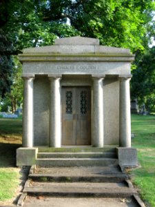 Charles E. Golden mausoleum, Chartiers Cemetery, 2020-07-25, 02