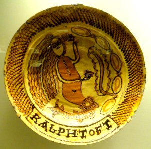 Charger, Ralph Toft, Staffordshire, c. 1660-1680 - Nelson-Atkins Museum of Art - DSC08678