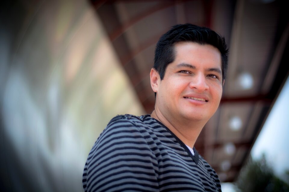 Guy photography smiling