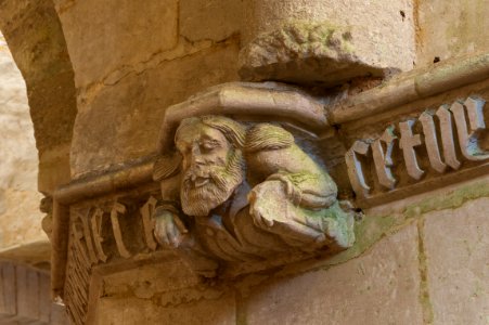 Chapiteau Saint Eutrope crypte Saintes Charente-Maritime