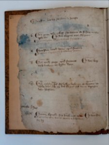 Chapitre primatial Saint-Jean de Lyon - Armoire Agar - 10 G 1054 - Volume 34 - Folio 1 verso