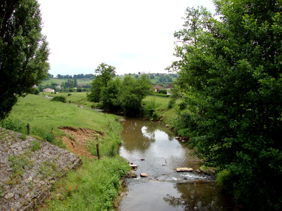 Charlieu (Loire, Fr) rivière le Bézo