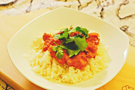 Dish indian food