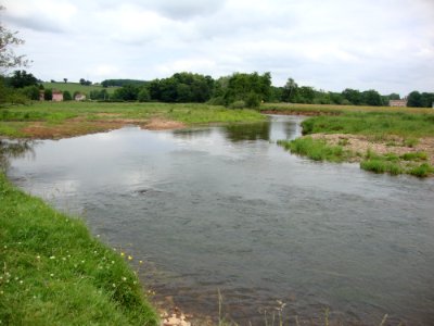 Charlieu (Loire, Fr) rivière le Sornin