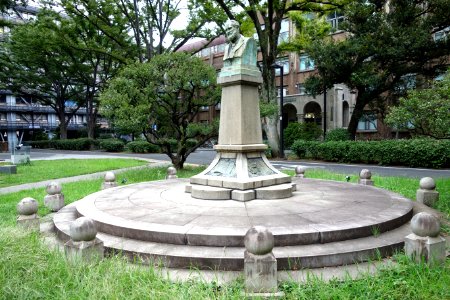 Charles Dickinson West memorial - Hongo Campus, the University of Tokyo - DSC04890