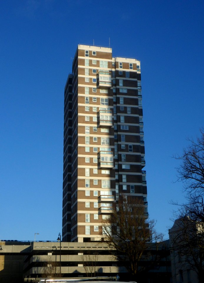 Chartwell Court, off Cannon Place, Brighton (April 2015)