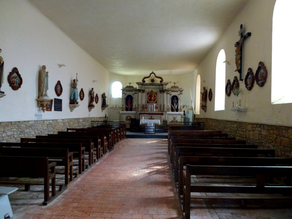 Champlin (Ardennes) église, intérieur