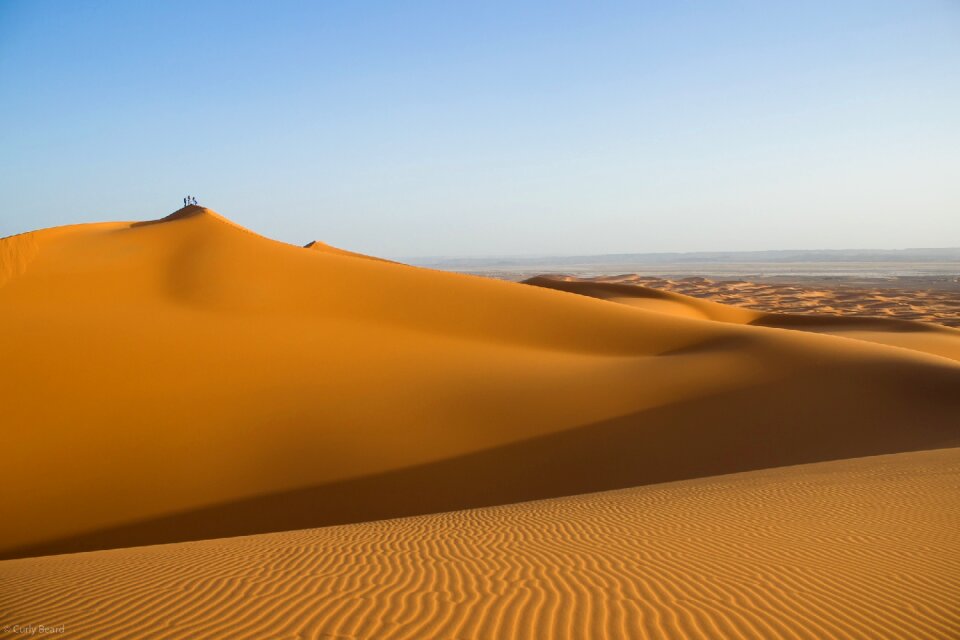 Outdoor desert valley photo