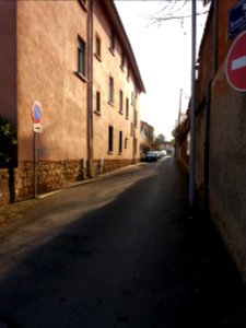 Champagne-au-Mont-d'Or - Rue Armand Bancilhon - Depuis l'avenue de Champagne