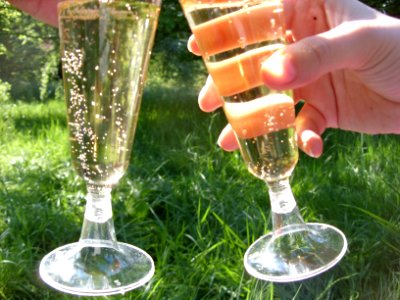 Champagne glasses 1