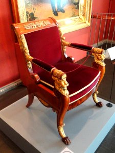 Chancellor's Chair, made by A. Tour, Saint Petersburg, 1828 - Arppeanum - DSC05203
