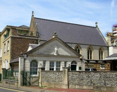 Chapel of St Joseph's Convent, Bristol Road, Kemptown, Brighton (NHLE Code 1380027) (July 2015) (1)