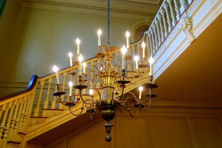Chandelier - Great House - Castle Hill on the Crane Estate - Ipswich, Massachusetts - DSC06226